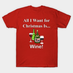 Christmas Wine T-Shirt